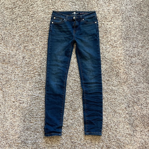 Girls 7 for All Mankind Jeans - Picture 1 of 5